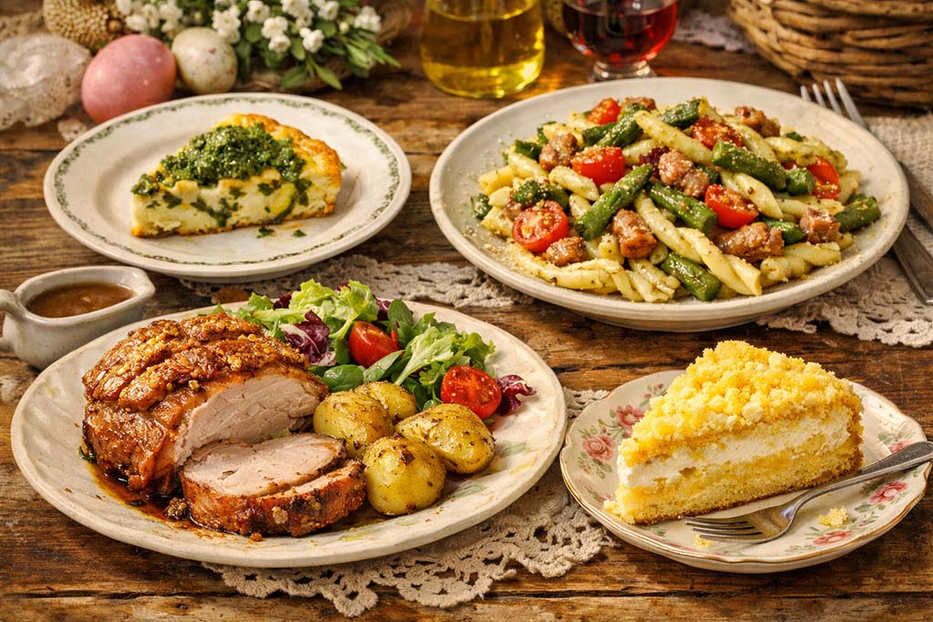 Fleischmenü zu Ostern 2026 im Restaurant Atmosfera